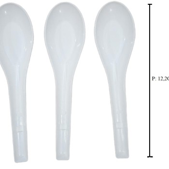CHINESE SPOON WHITE SUAPI    (ISI 144PCS)