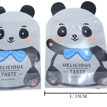 C.BAG PANDA 15X22+7CM (ISI 25PCS)