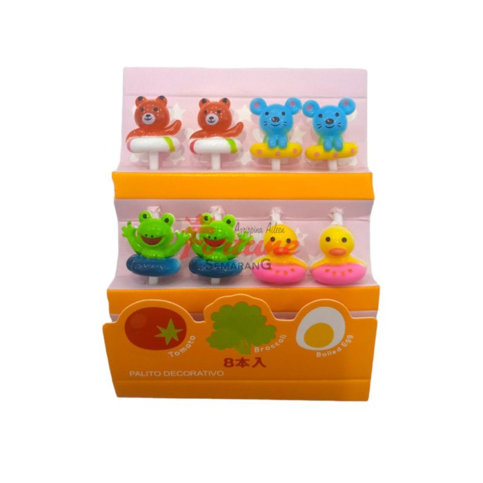  TUSUK BENTO ANIMAL PELAMPUNG