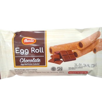 MONDE EGG ROLL STICK COKLAT 35GR