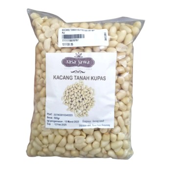 RJ KACANG TANAH KUPAS 500GR